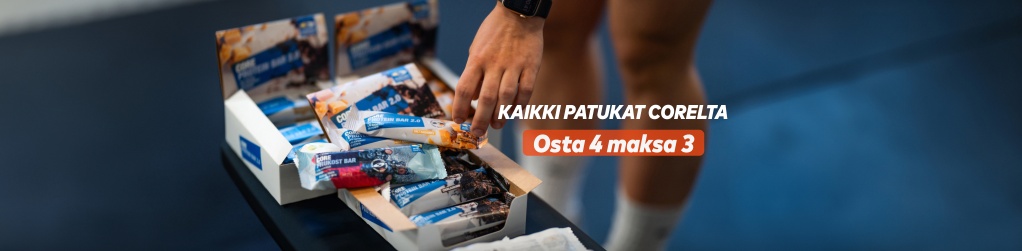 Kaikki Core-patukat osta 4 maksa 3